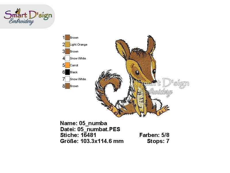 NUMBAT - AUSTRALISCHE TIERBABIES 