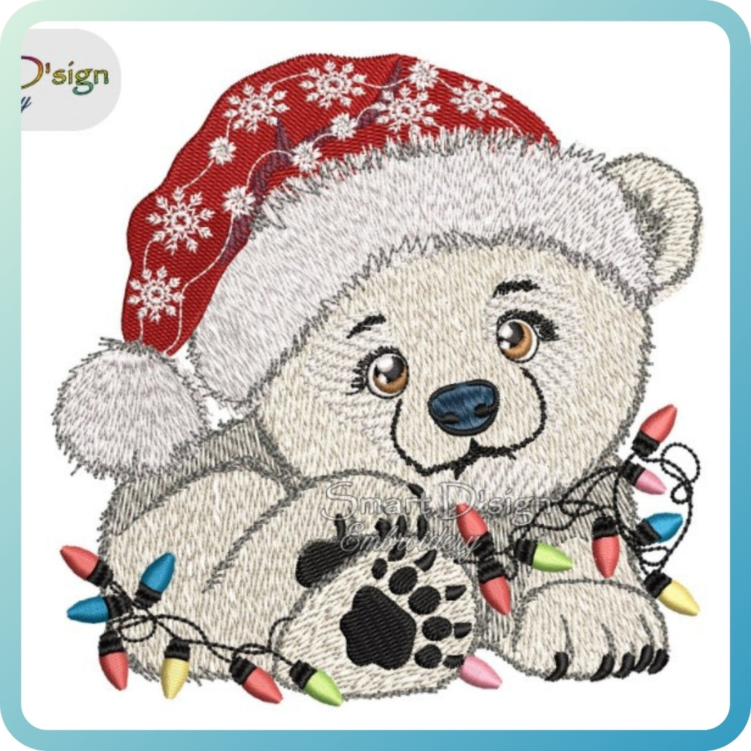 CHRISTMAS POLAR BEAR