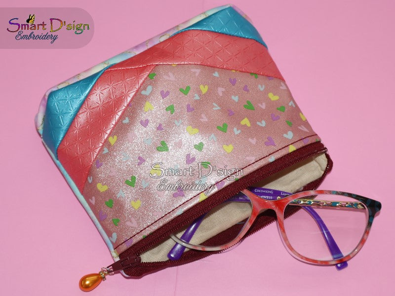 PATCHWORK DELIGHT - EXKLUSIVE ITH 3D Tasche - Flacher Boden