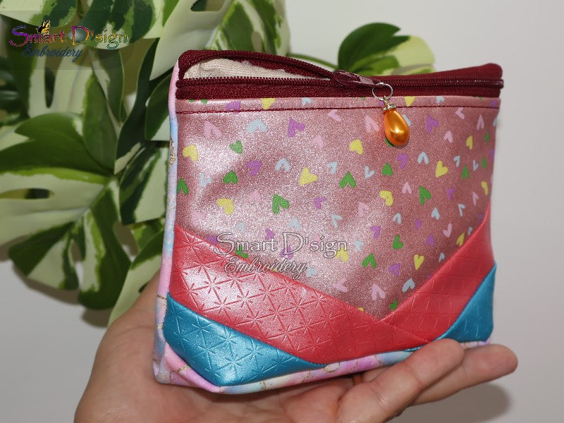 PATCHWORK DELIGHT - EXKLUSIVE ITH 3D Tasche - Flacher Boden