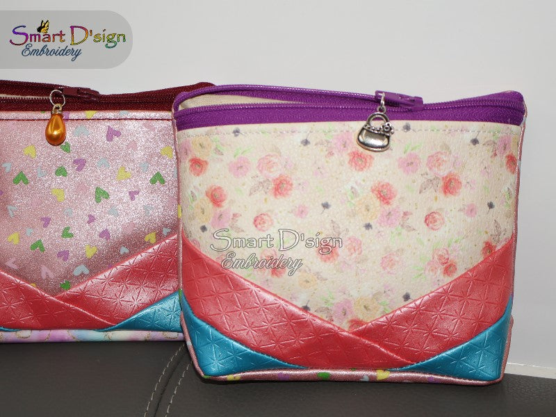 PATCHWORK DELIGHT - EXKLUSIVE ITH 3D Tasche - Flacher Boden