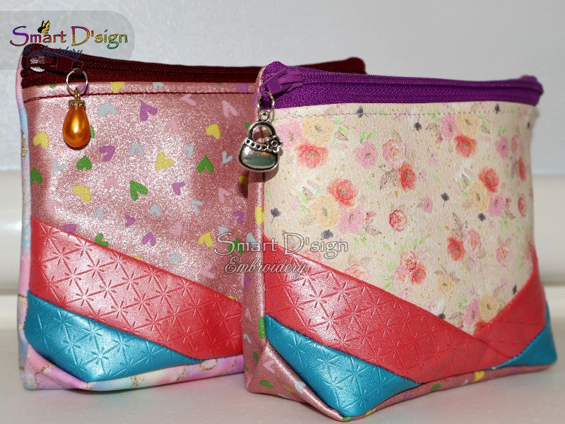 PATCHWORK DELIGHT - EXKLUSIVE ITH 3D Tasche - Flacher Boden