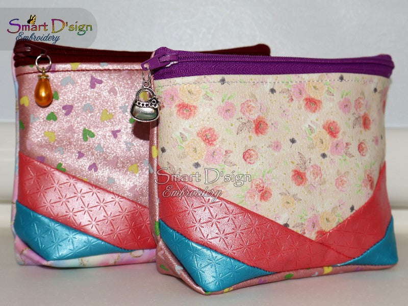 PATCHWORK DELIGHT - EXKLUSIVE ITH 3D Tasche - Flacher Boden