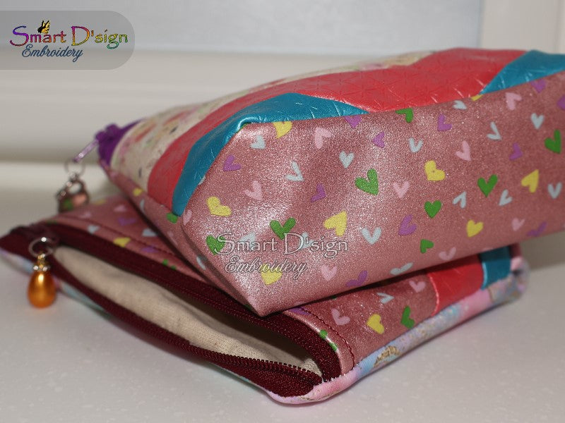 PATCHWORK DELIGHT - EXKLUSIVE ITH 3D Tasche - Flacher Boden