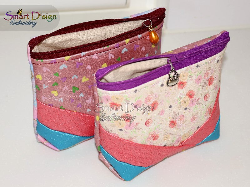 PATCHWORK DELIGHT - EXKLUSIVE ITH 3D Tasche - Flacher Boden