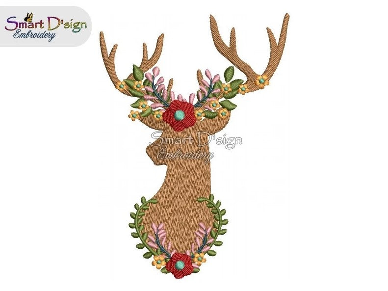 CHRISTMAS DEER Antler