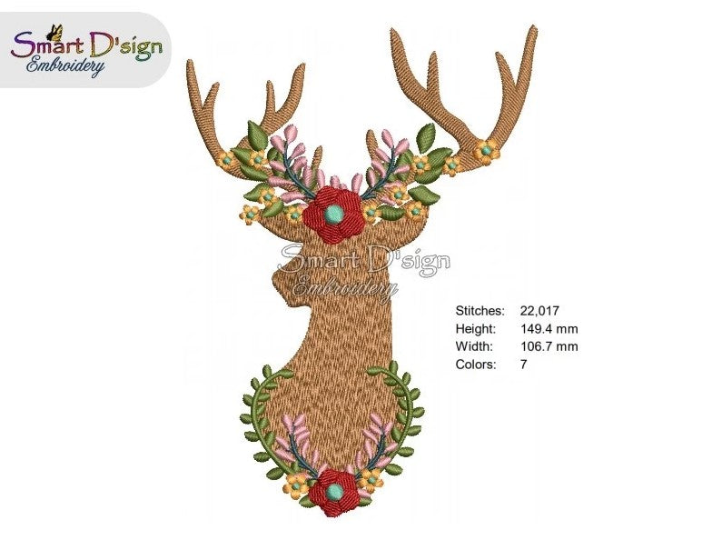 CHRISTMAS DEER Antler