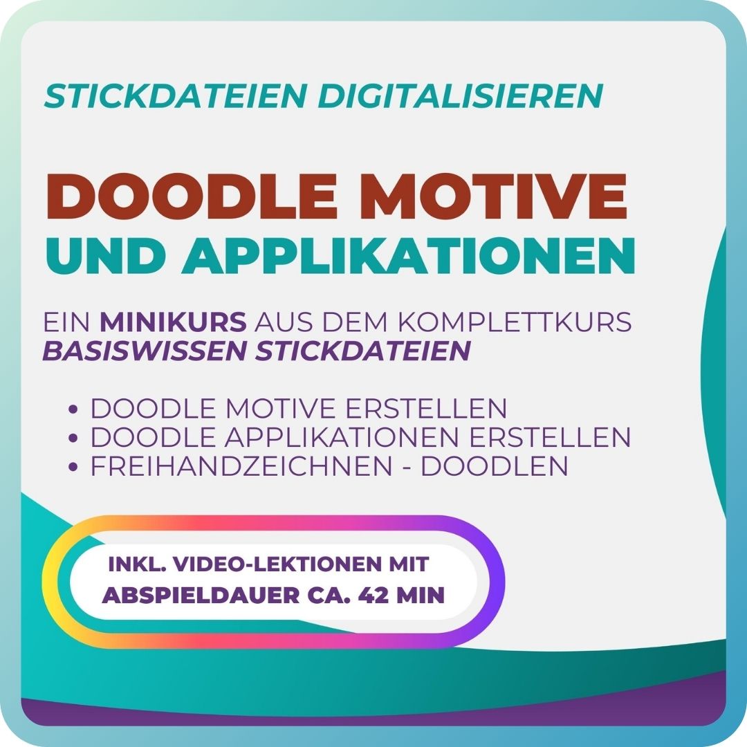 Doodle-Motive & Applikationen | Minikurs für Neugierige