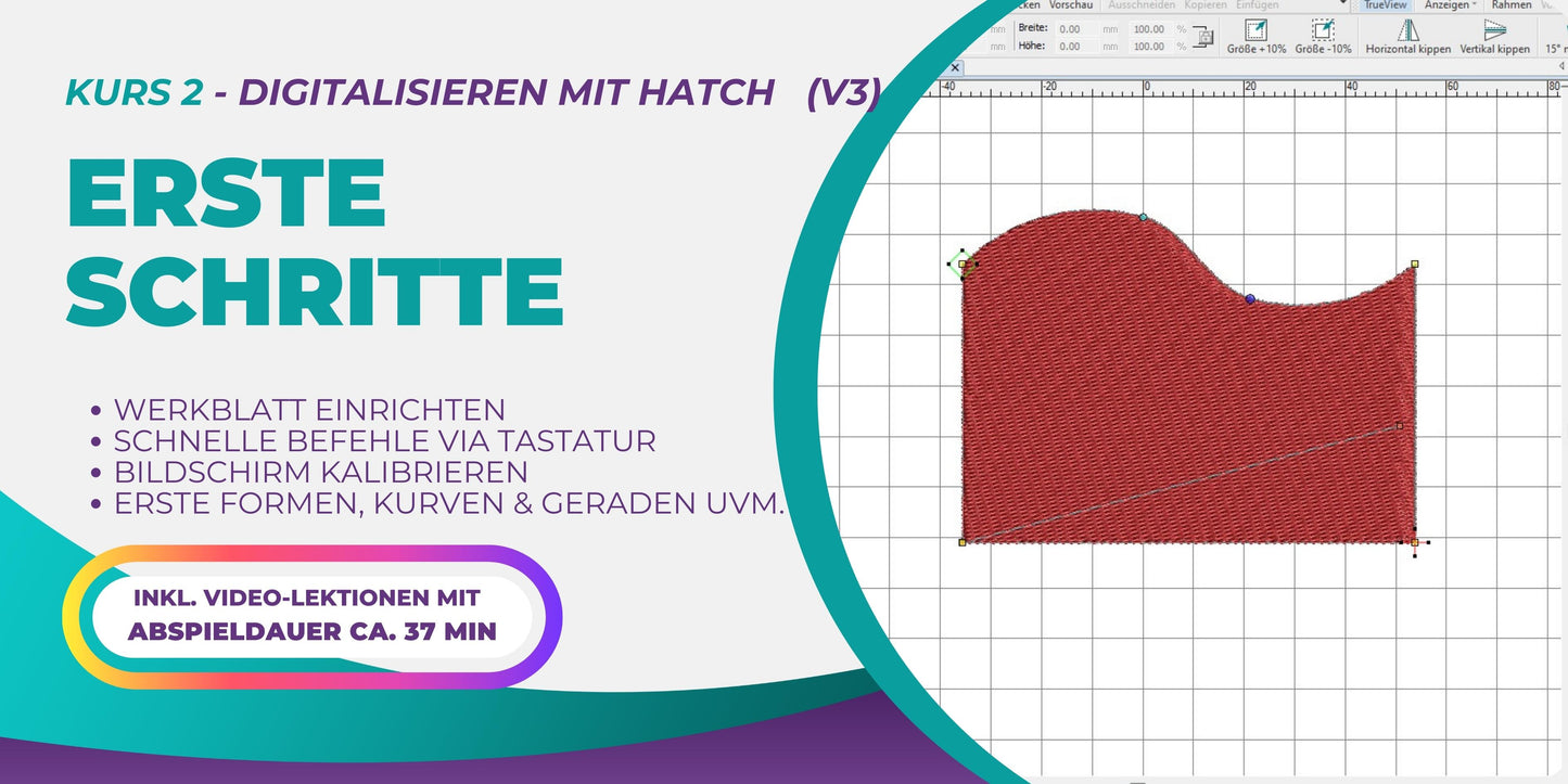 Kurs 2 - Erste Schritte | Auszug aus dem HATCH V3 Komplettkurs für Einsteiger