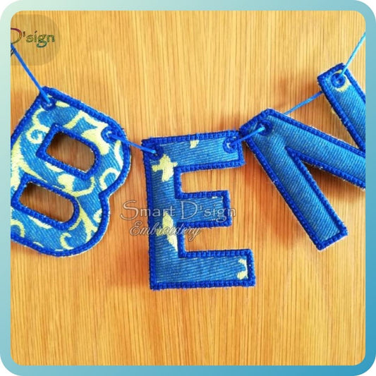 ITH LETTERS & NUMBERS BUNTING Mega Set