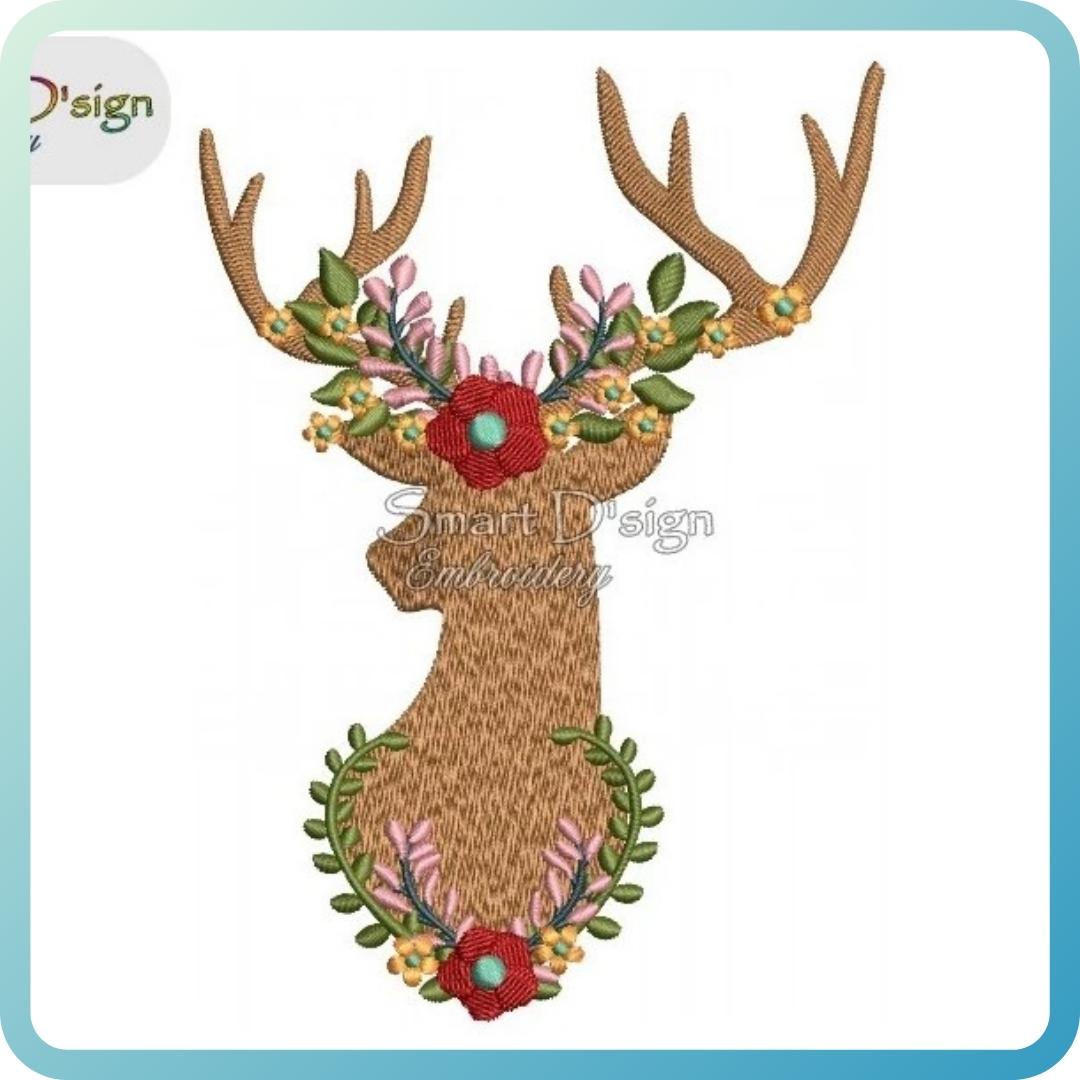 CHRISTMAS DEER Antler