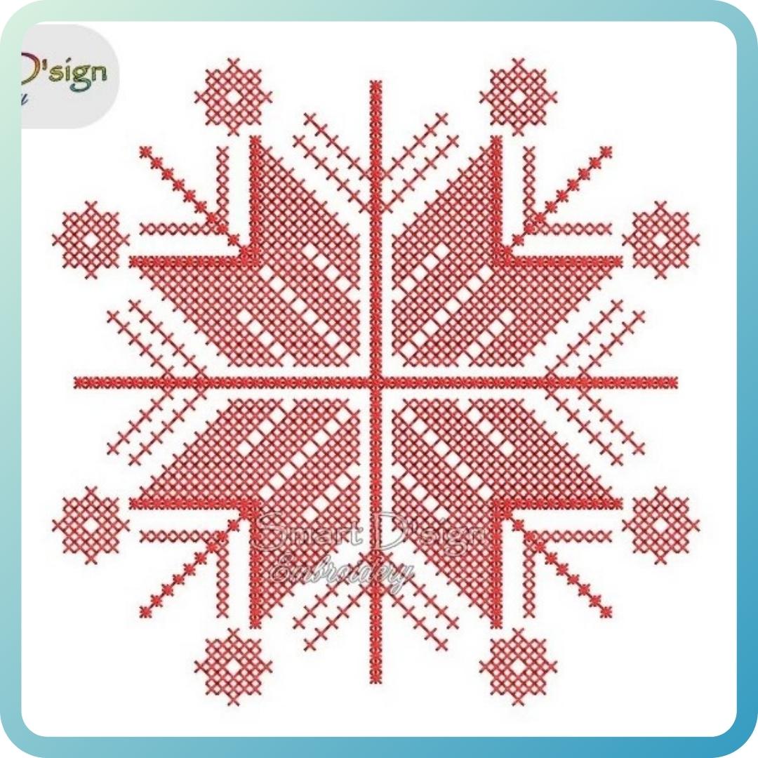 SNOWFLAKE Cross Stitch