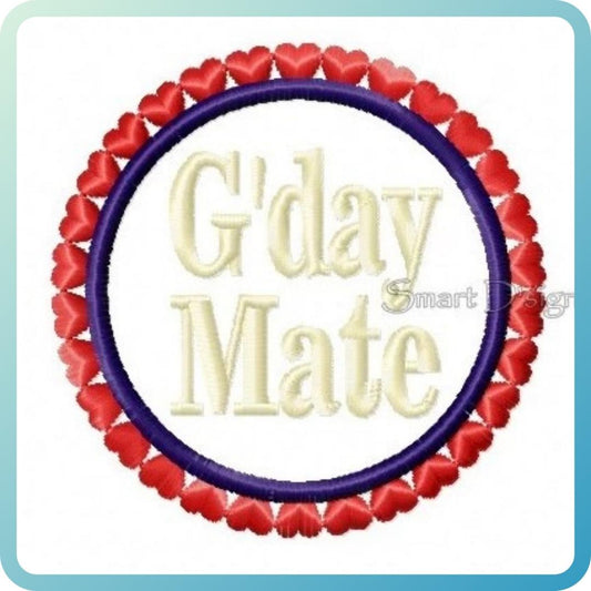 G'DAY MATE AUSSIE Badge