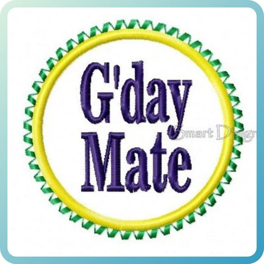 G'DAY MATE AUSSIE Badge