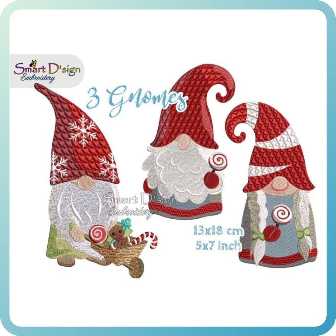 CHRISTMAS GNOME SET Tomte Nisse