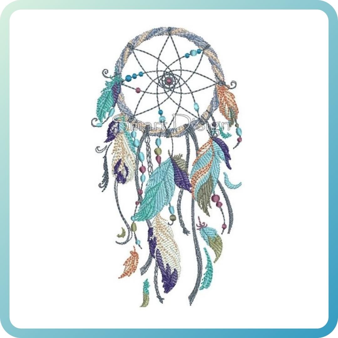 DREAMCATCHER No. 3 Machine Embroidery Design – Smart D'sign Embroidery