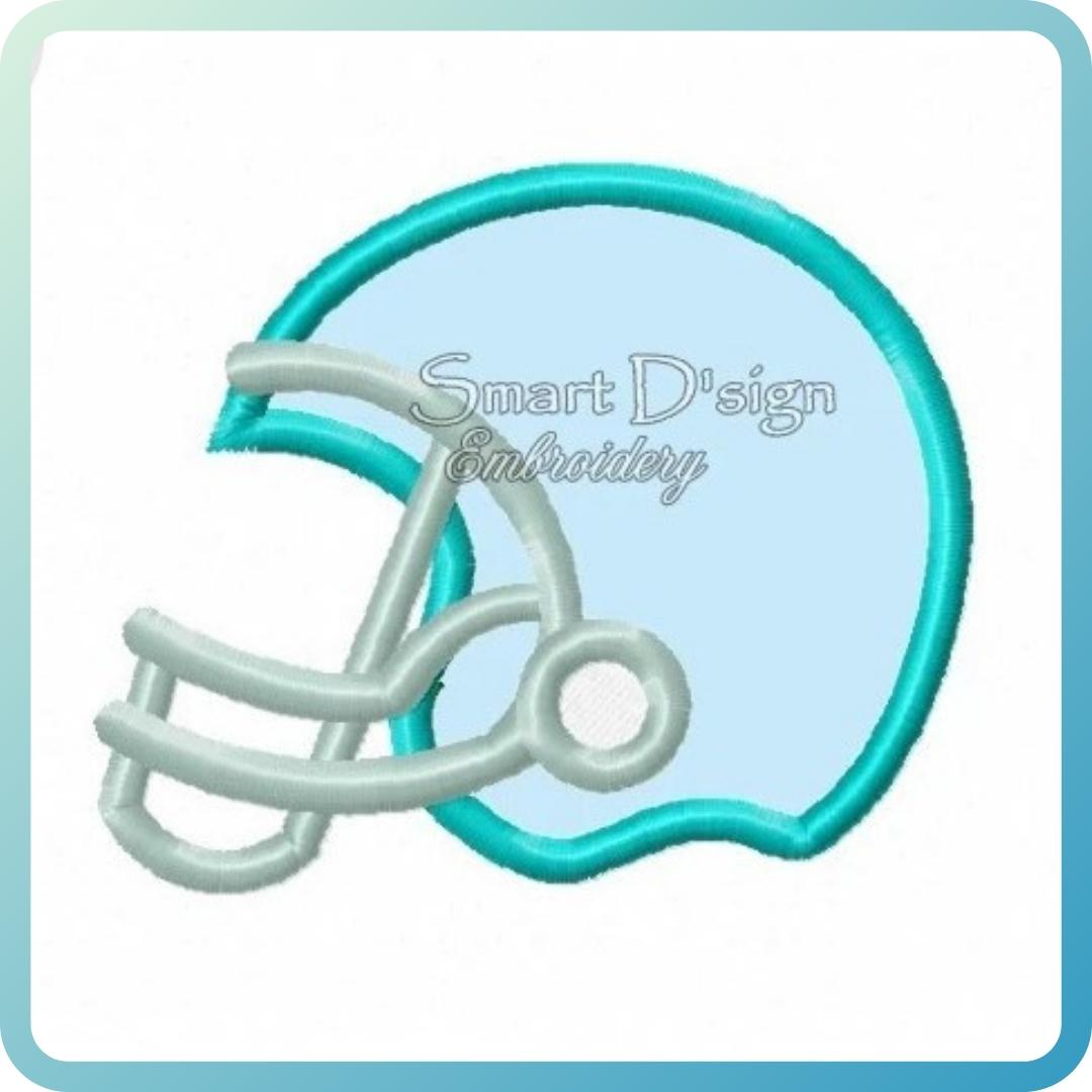 FOOTBALL HELMET Applique