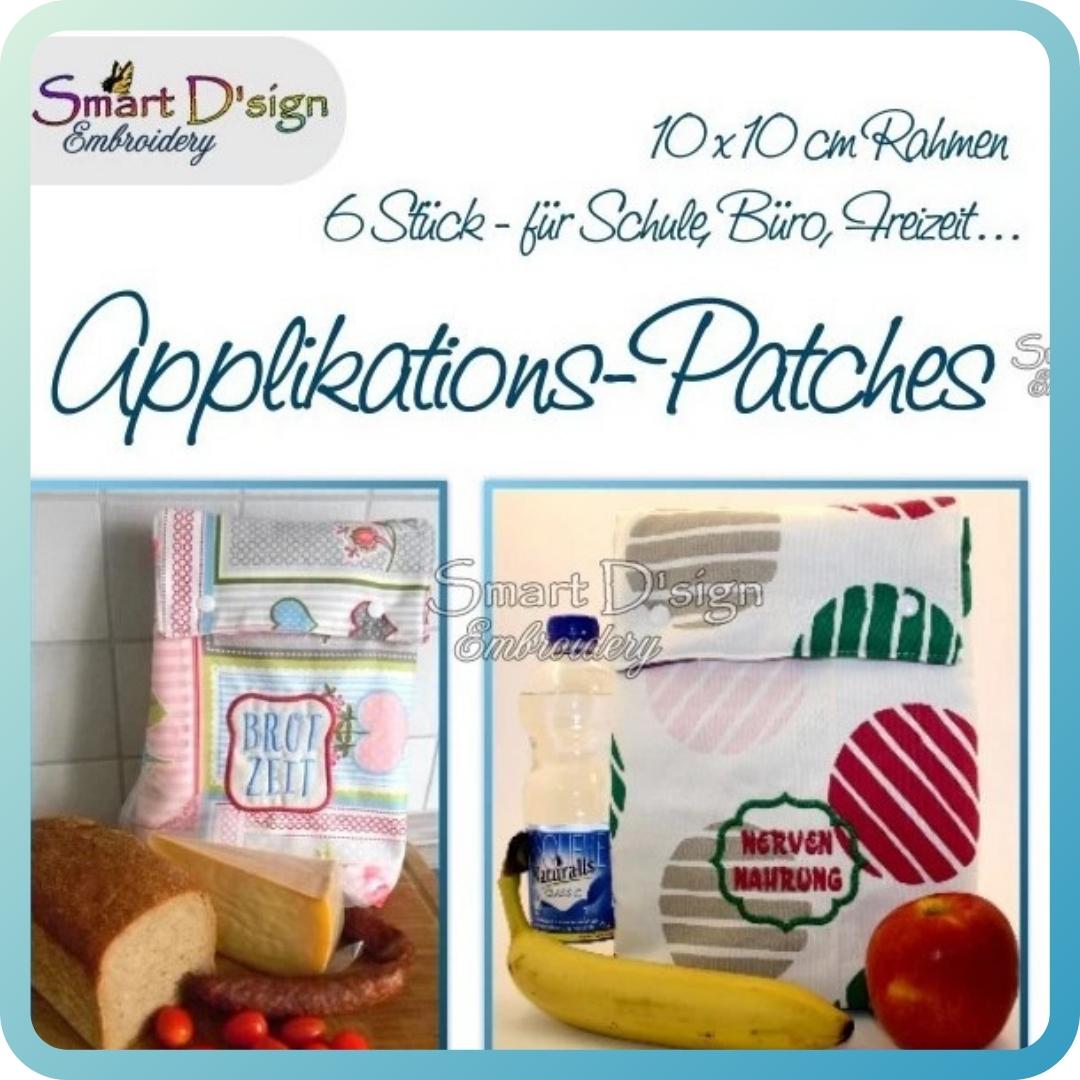 DEUTSCHE LUNCH BOX APPLIKATIONEN PATCHES