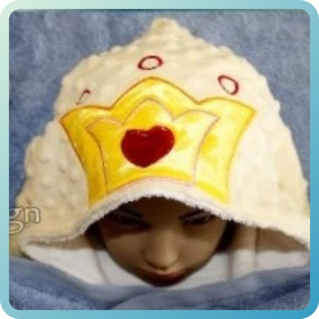 CROWN HOODY BUDDY Applique