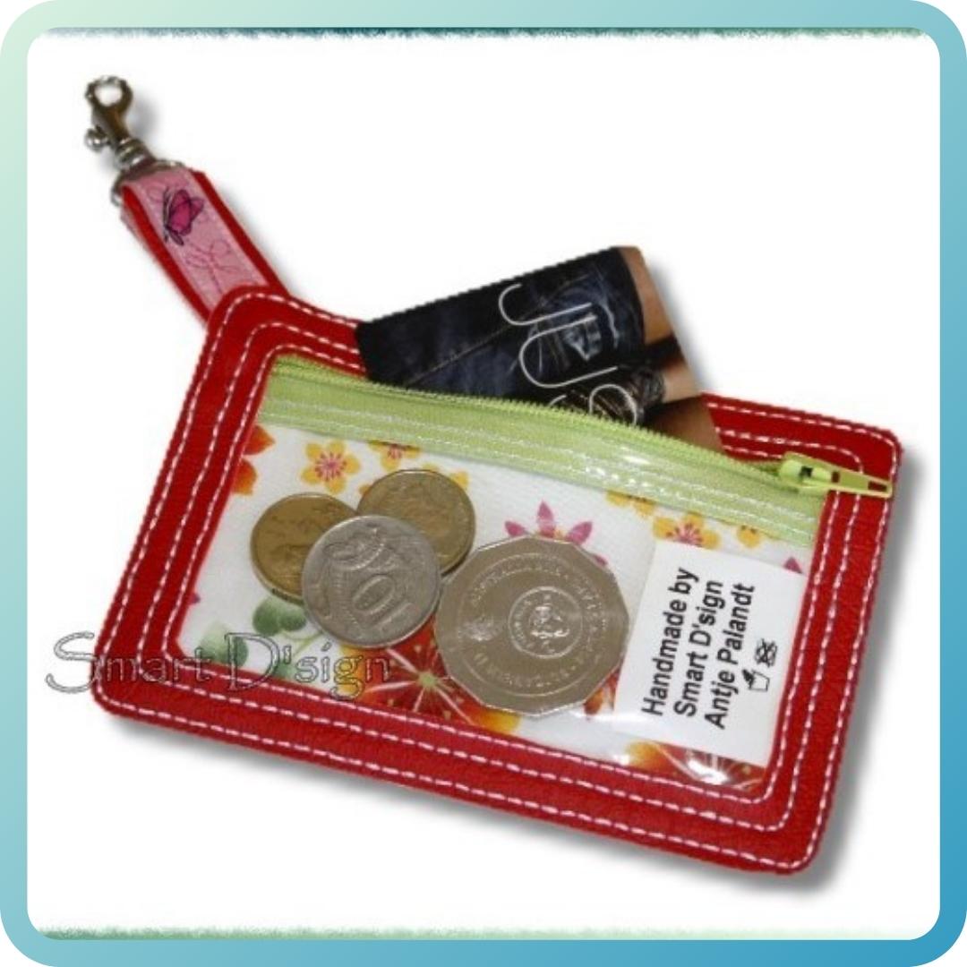 ITH ID CARD HOLDER, COIN PURSE