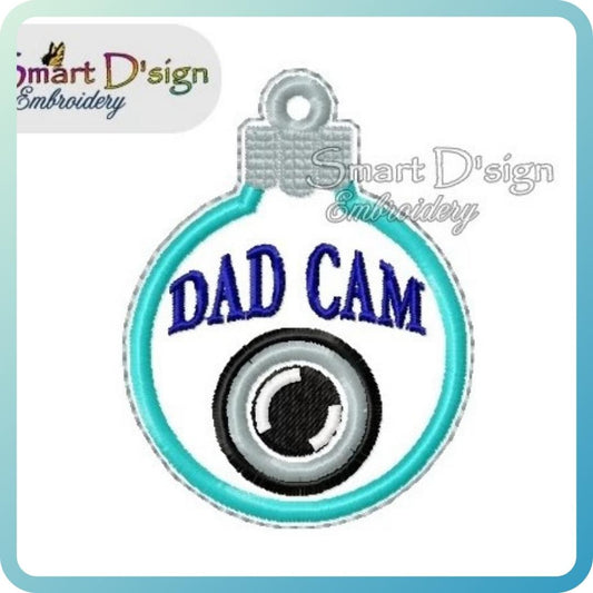 ITH DAD CAM CHRISTMAS BAUBLE