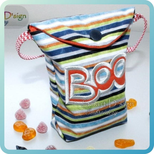 EXCLUSIVE Flat Bottomed ITH CANDY BAG 'BOO'