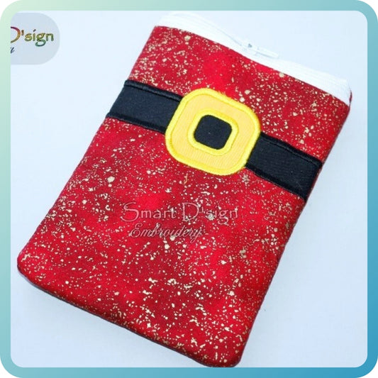 ITH SANTA BELT CHRISTMAS BAG