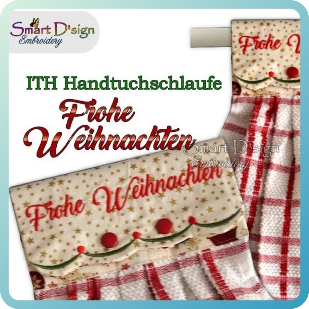 ITH OFENHANDTUCH SCHLAUFE WEIHNACHTEN