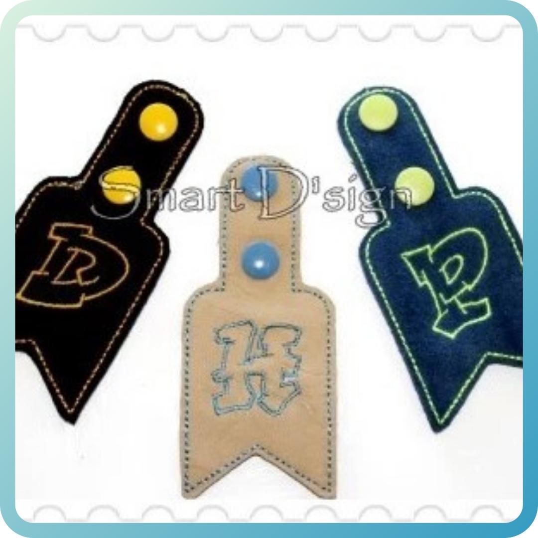 ITH GRAFFITY KEYF FOBS Full Alphabet Set