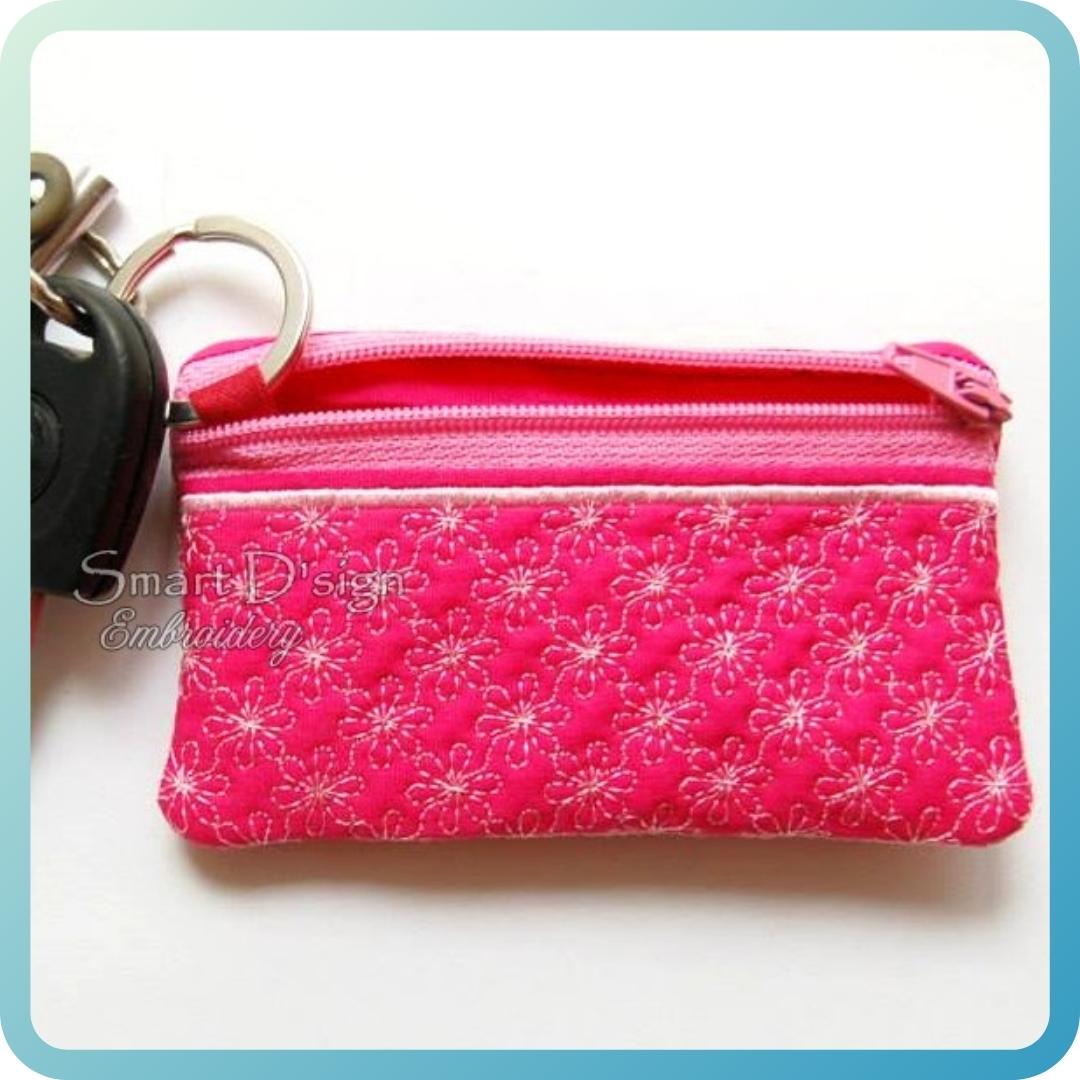 ITH KEY RING WALLET