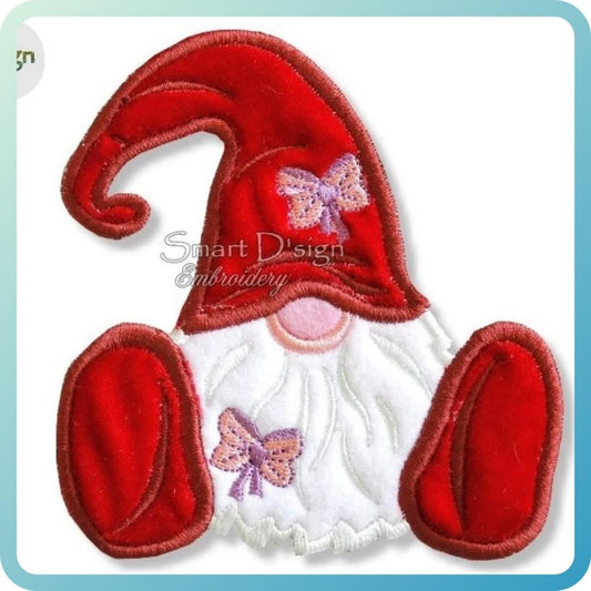 LADY GNOME DWARF APPLIQUE