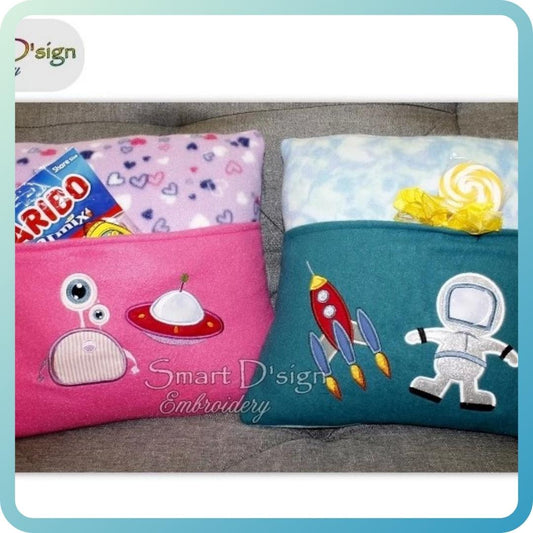 SPACE APPLIQUE SET