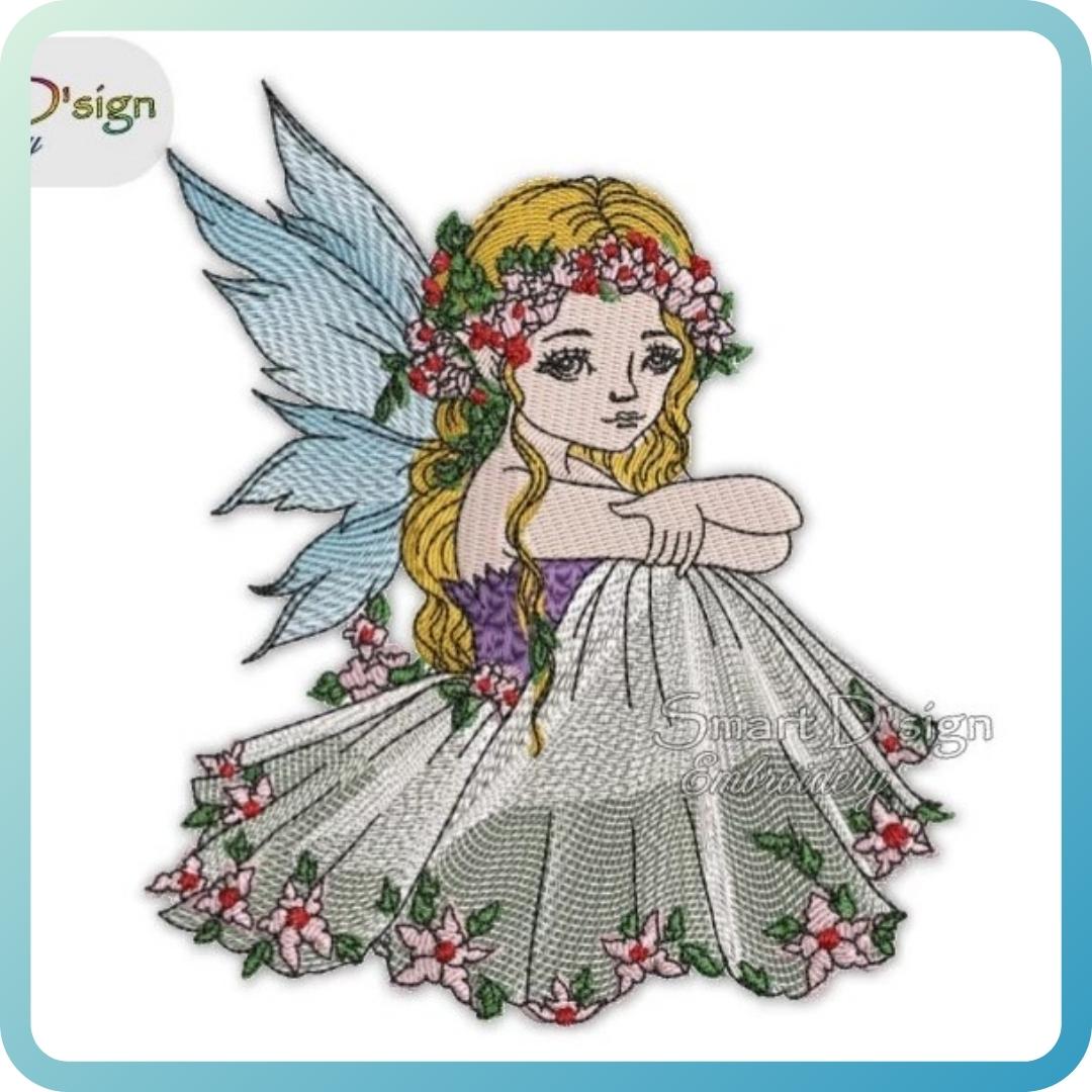 FANTASY SPRING FLOWER FAIRY, Garden Fairy