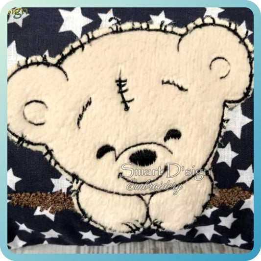 TEDDY Raw Doodle Applique