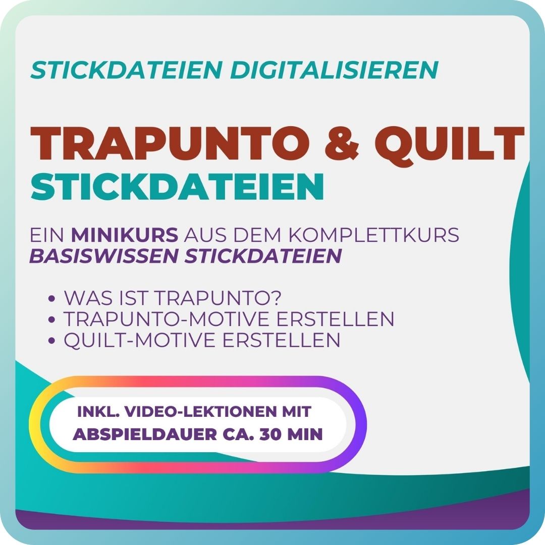 Trapunto und Quilt | Minikurs für Neugierige