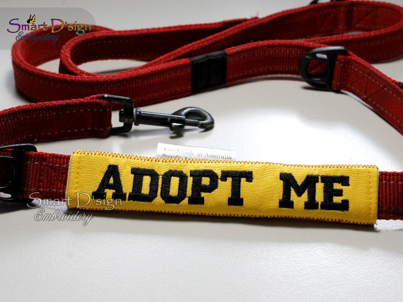 ITH DOG LEASH WRAPS - ENGLISH WORDING - 25 Variants