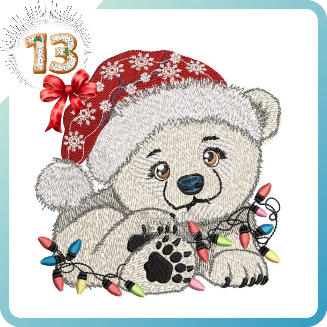 CHRISTMAS POLAR BEAR