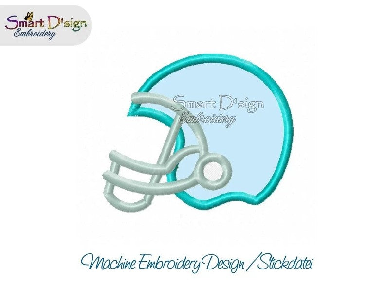 FOOTBALL HELMET Applique