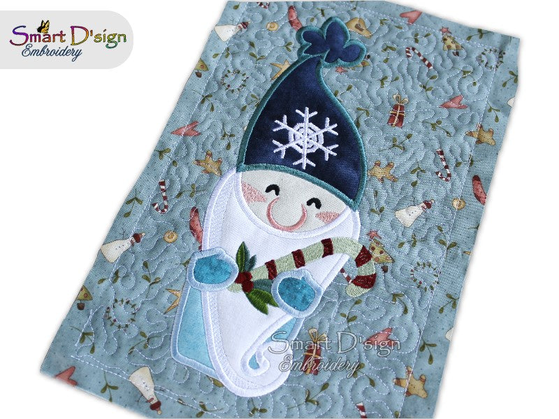 GNOME Tomte Nisse Applique No 5