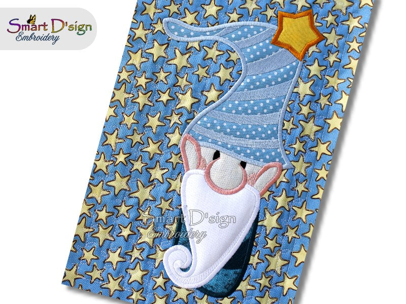 GNOME Tomte Nisse Applique No 2