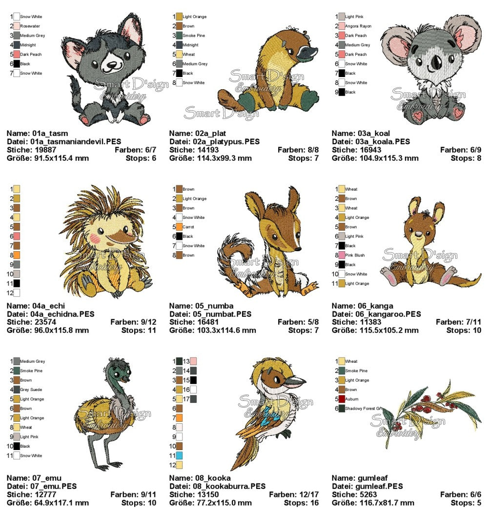 AUSTRALIAN BABY ANIMALS Mega Set