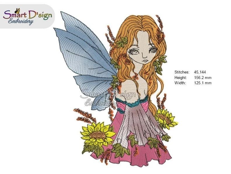 FANTASY AUTUMN GARDEN FAIRY