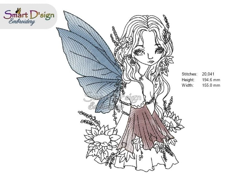 FANTASY AUTUMN GARDEN FAIRY