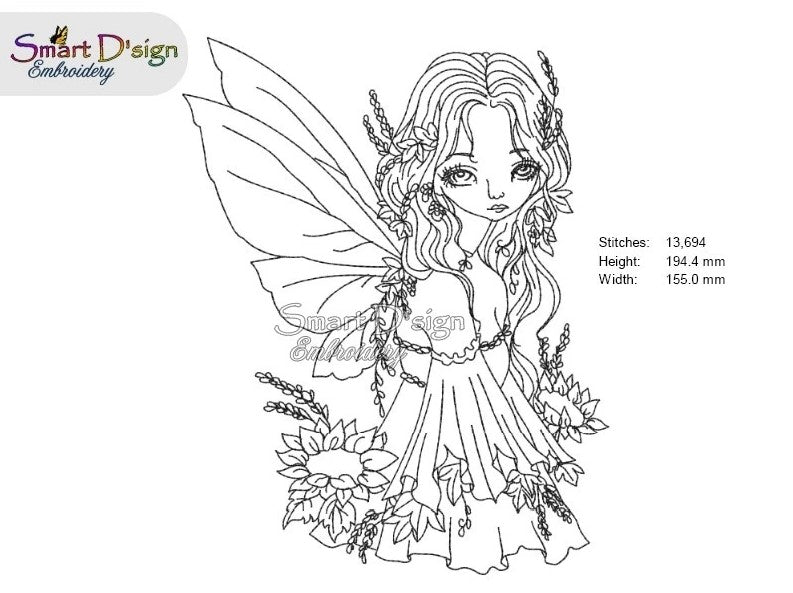 FANTASY AUTUMN GARDEN FAIRY