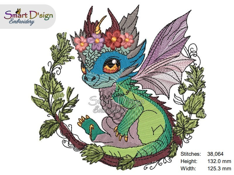 ENCHANTED FLOWER DRAGON