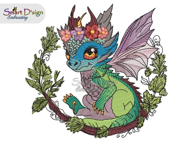 ENCHANTED FLOWER DRAGON