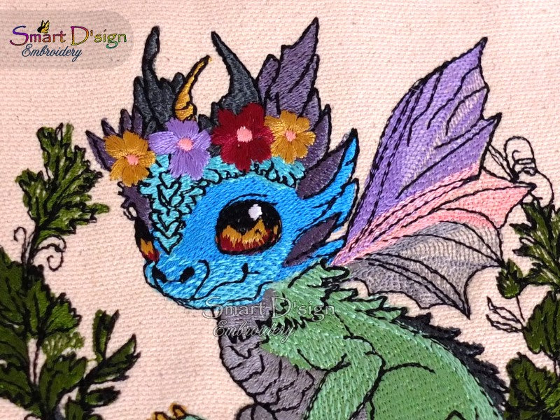 ENCHANTED FLOWER DRAGON