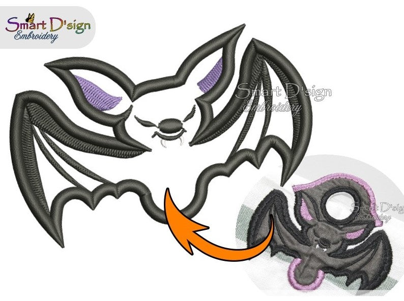 BAT APPLIQUE Halloween