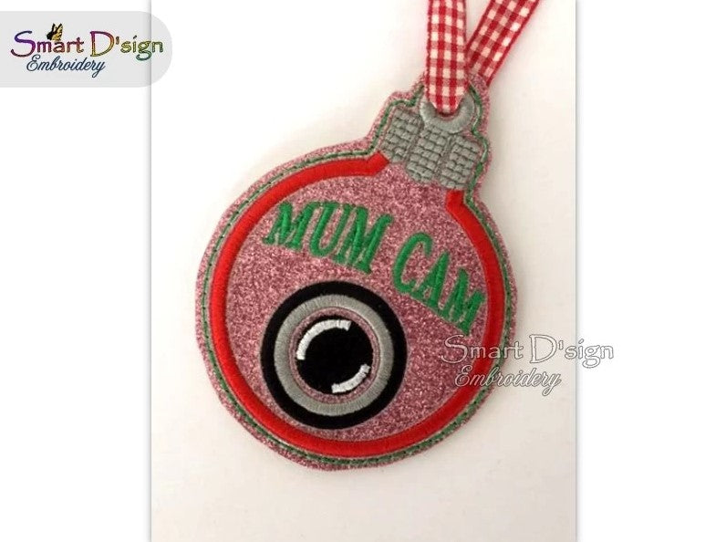 ITH MUM CAM CHRISTMAS BAUBLE