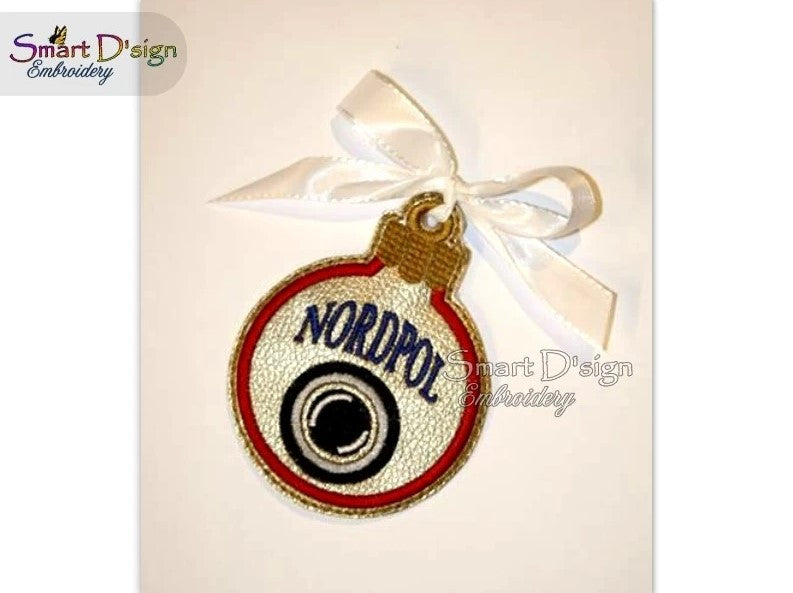 ITH NORDPOL CAM CHRISTMAS BAUBLE